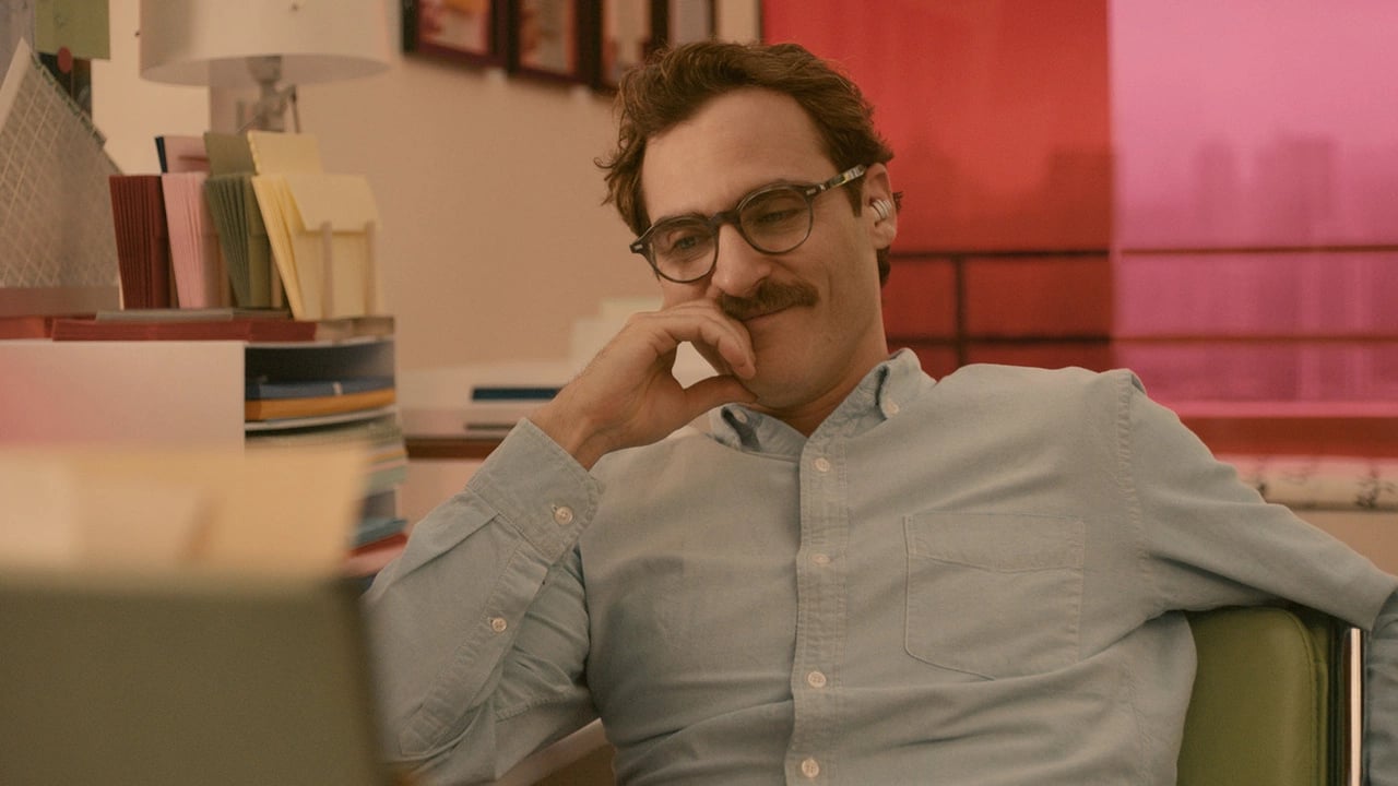 Theo talking to Samantha Her IA film Spike Jonze